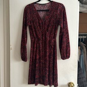 Long sleeve midi dress